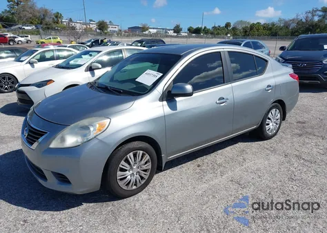 2013 Nissan Versa 1.6 Sv из США, поврежденный, VIN 3N1CN7AP9DL890318